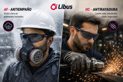Antiempaño o antirayadura: ¿qué tratamiento necesita tu lente de seguridad?