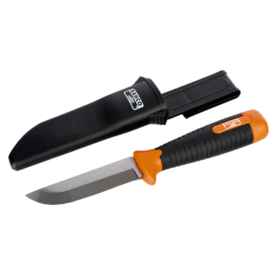Cuchillo Formon Alta Resist. Hoja Curva 25Mm C/Funda  Bahco -- 2449