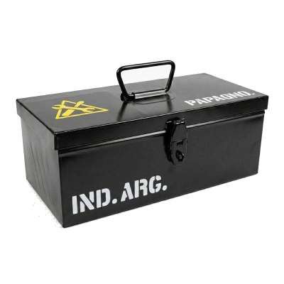 Caja De Herram.nº7 Metalica (42 X 16 X 17) -- Papagno