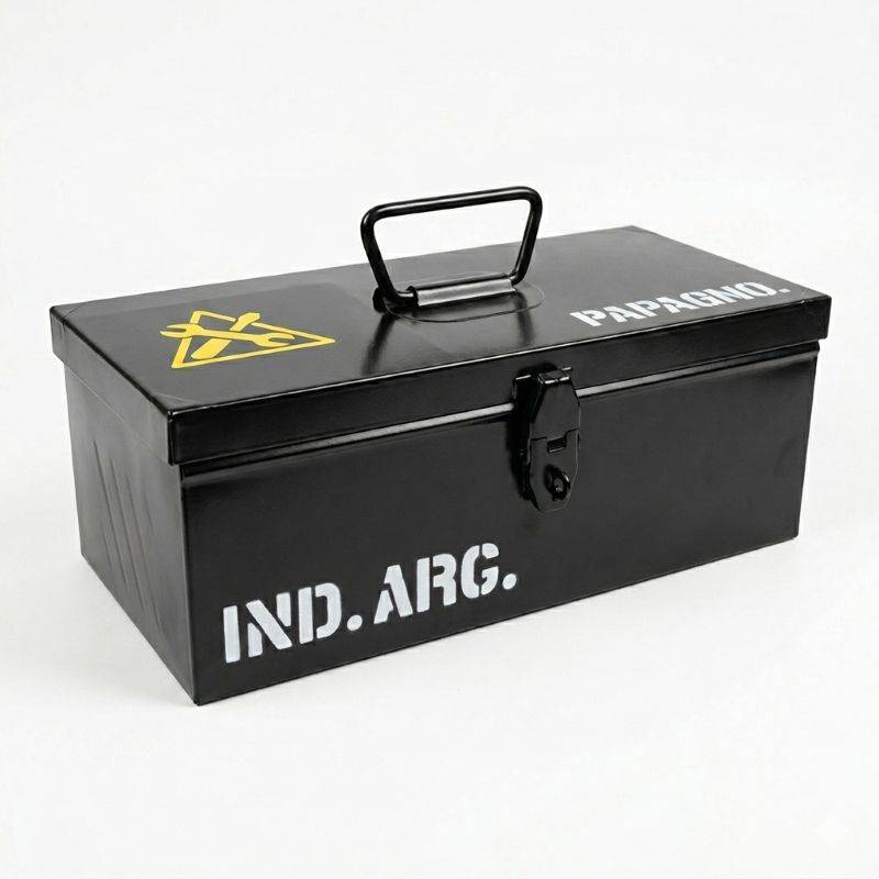 Caja De Herram.nº7 Metalica (42 X 16 X 17) -- Papagno