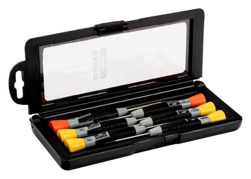 Juego De Dest Presicion Ph00-Ph0 6Pzas  Bahco -- 706-2