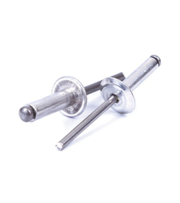 Remaches De Ala Ancha De Alum. C/Vast. De Acero Rerar