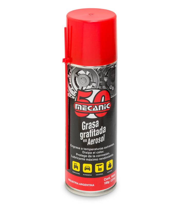 Grasa Grafitada Aerosol 170Gr  Mecanic