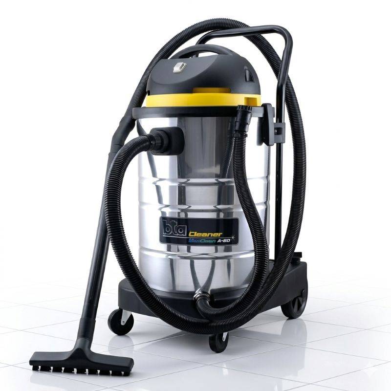 Aspiradora 60 Litros 1400W Inox. -- Bta