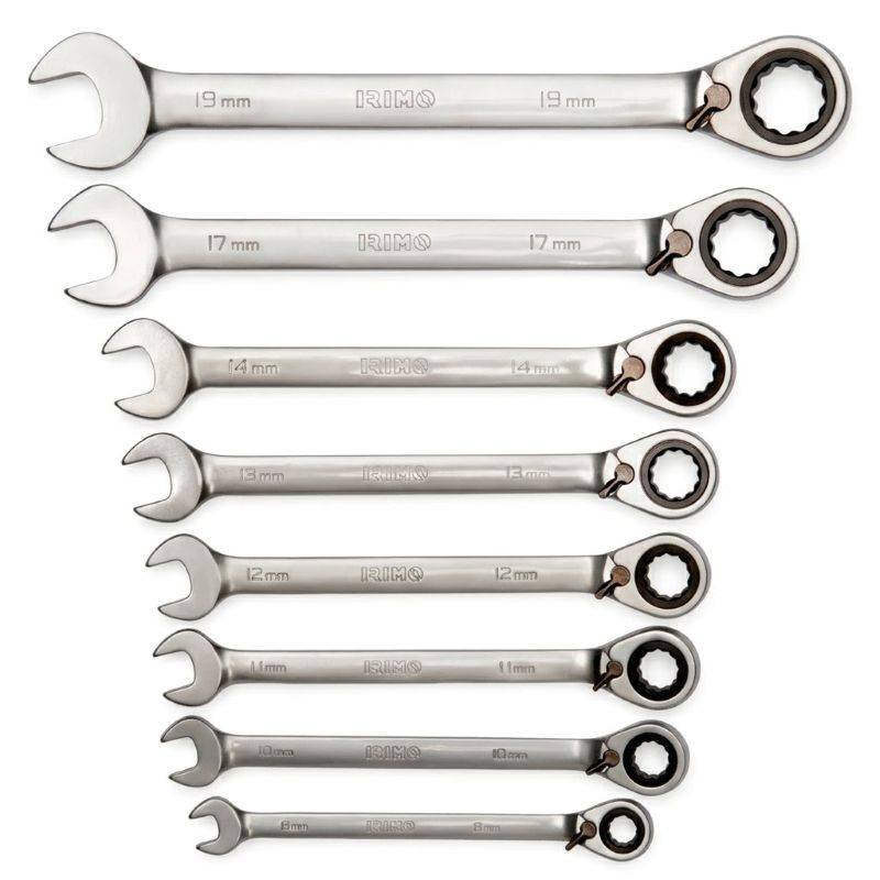 Juego De Llaves Comb. C/Crique 8Pz Irimo - 18-8-H