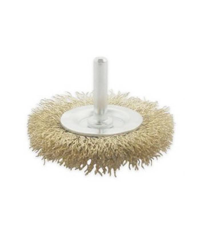 Cepillo P/Taladro 50Mm Plano Rizado -- Experto