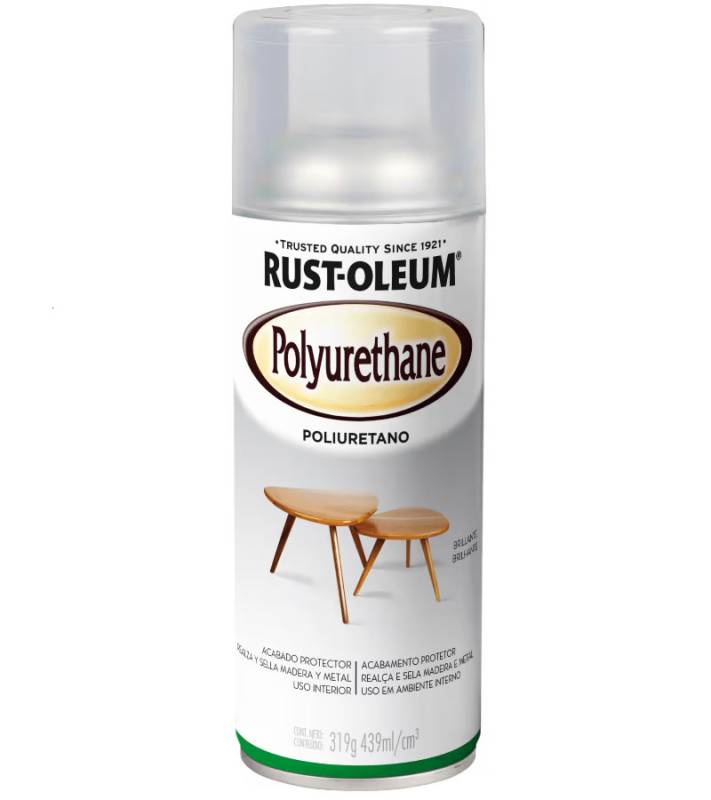 Pintura En Aerosol Laca Poliuretanica Brillante Rust-Oleum