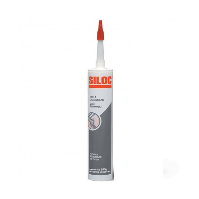 Cartucho 300Gr Sella Canaletas Gris -- Siloc