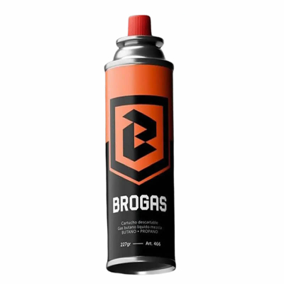 Cartucho De Gas Butano 227Gr -- Brogas**