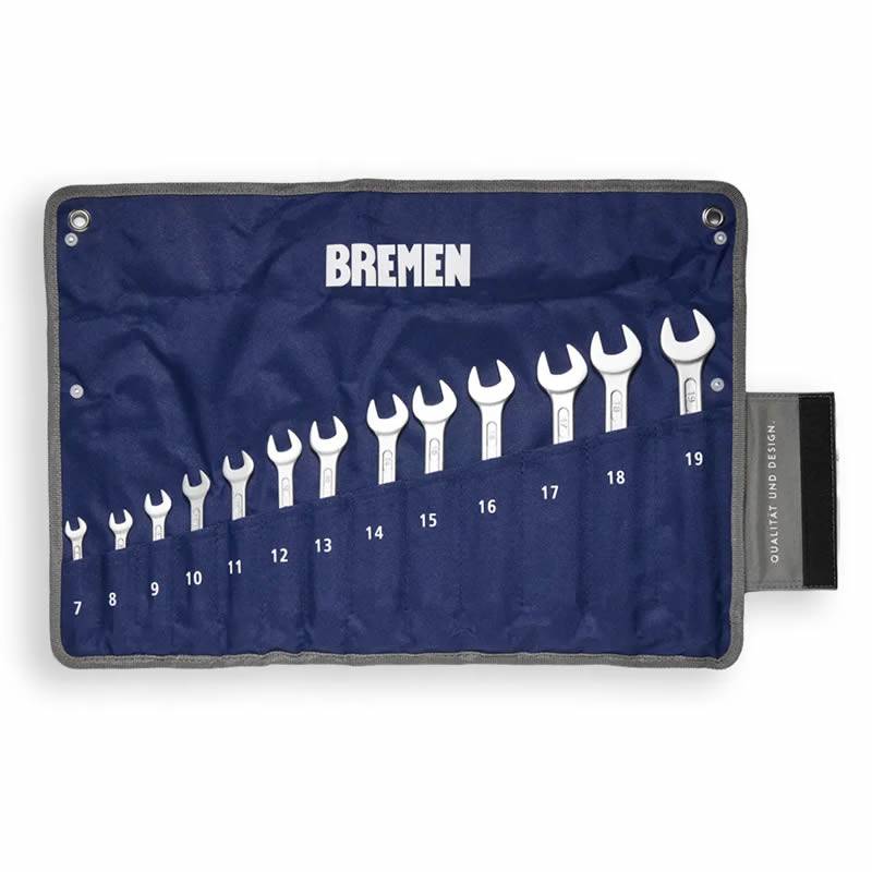 Juego De Llaves Combinadas 7 A 19 Mm (13 Pzas) Bremen