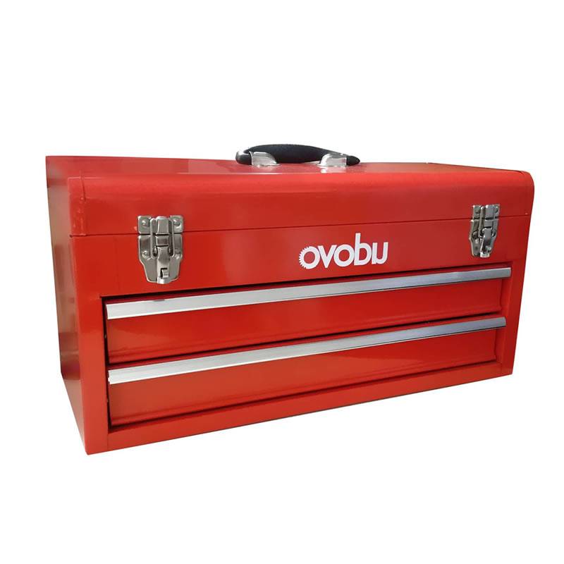 Caja De Herram.21 Metalica Doble Bandeja -- Udovo