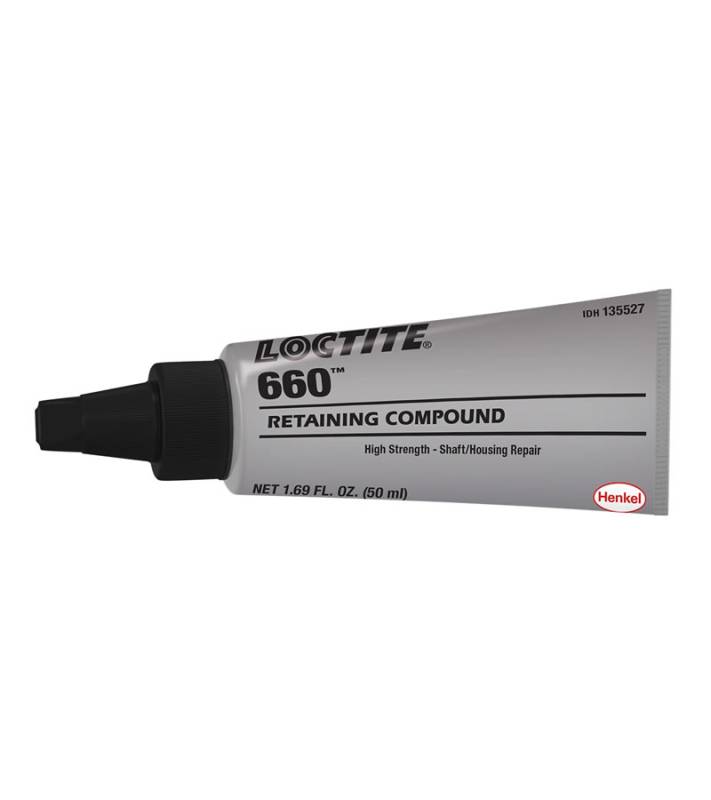 Retenedor Alta Resistencia Y Relleno De Holguras 660 Loctite