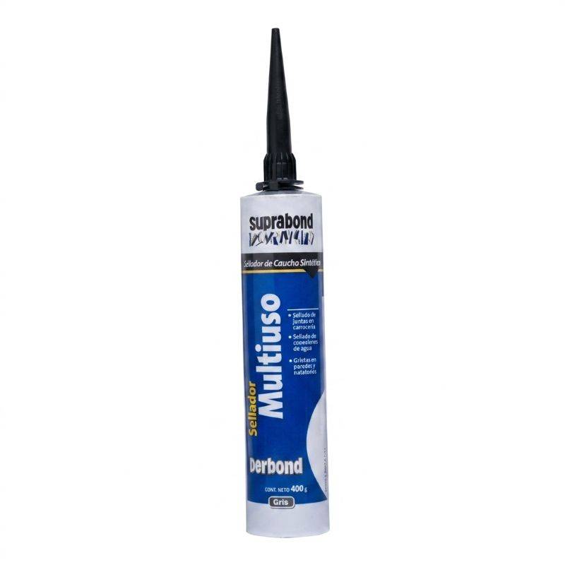 Cartucho Caucho 400Gr Gris -- Perbond Pbd400