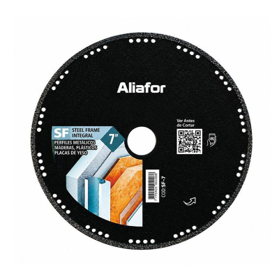 Disco De Diamante 4.1/2 Sf  Para Steel Frame Aliafor