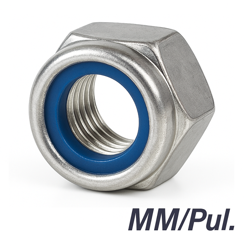 Tuercas Autofrenantes Inox.304