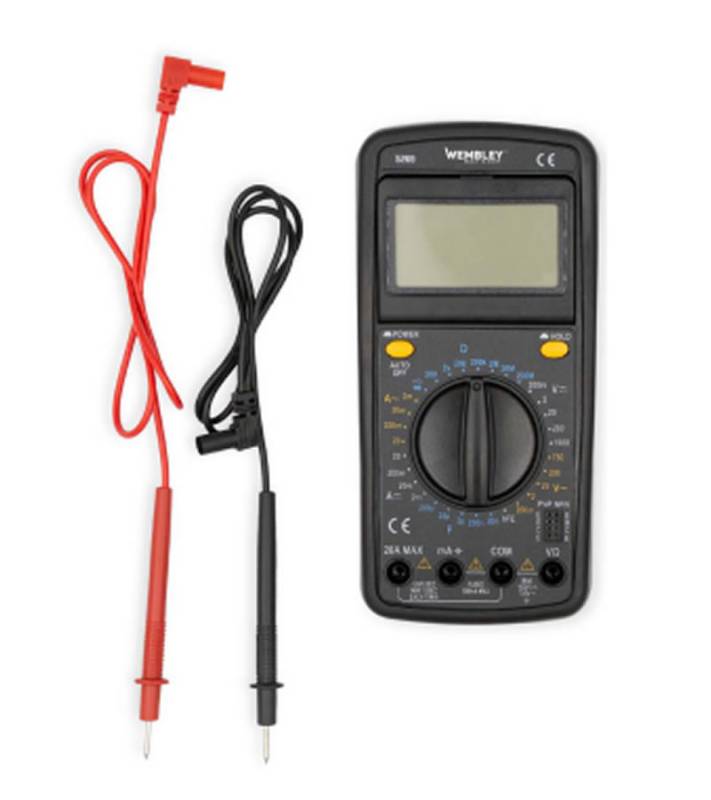 Multimetro Digital Pantalla Grande Wembley