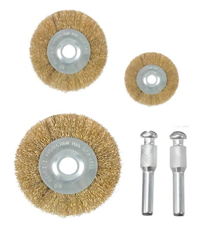 Juego De Cepillos Circular X 3 Pzas (2-2.1/2-3)  Wembley