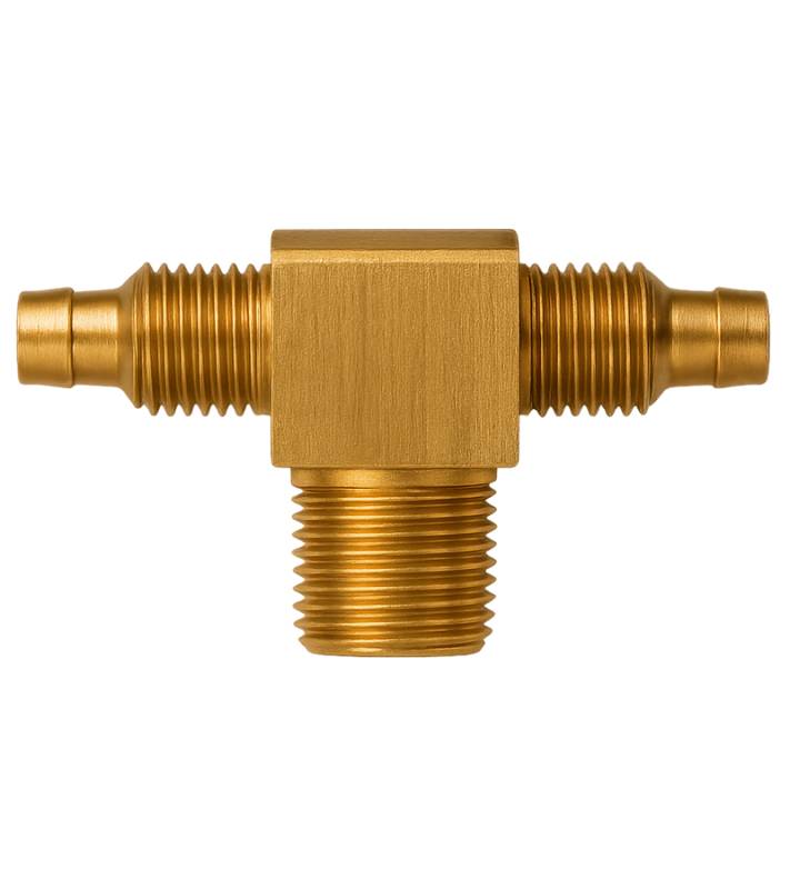 Tee De Bronce P/Poliamida 731-2 Bsp