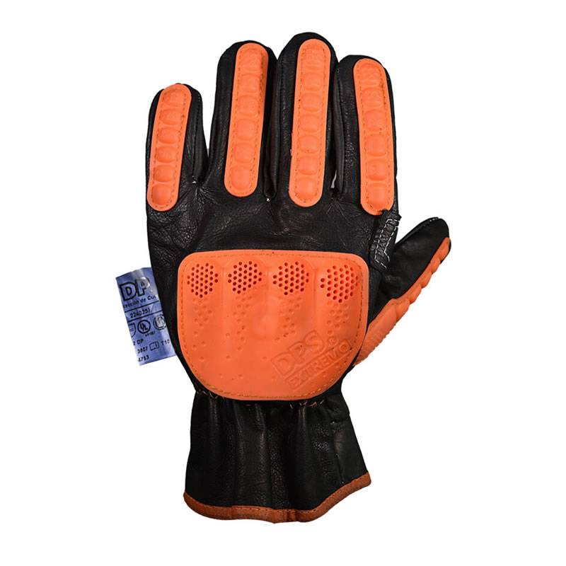 Guantes Vaqueta Semi Paseo Forrado Y Elast. C/Ref. C/Tpr Anti-Impacto T-10 Dp