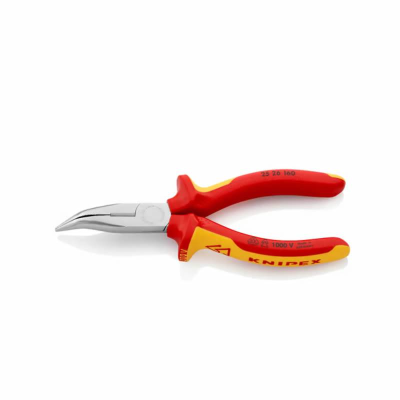 Pinza De Punta 2561-160 Media Caña Curva -- Knipex