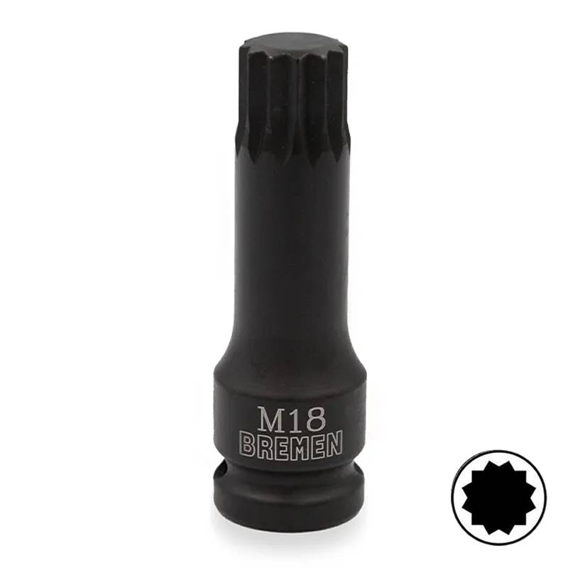 Bocallaves Multi Estria Encastre 1/2 Bremen