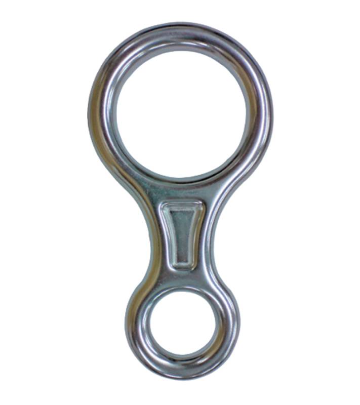 Descensor Ocho De Montaña Aluminio Deltaplus