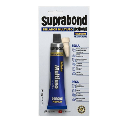 Pomo Caucho 25Gr Transp Premium -- Perbond Pbdp25T