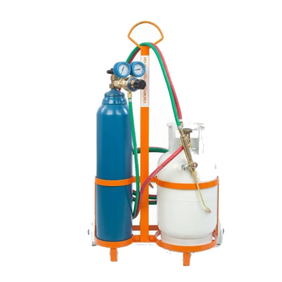 Equipo Sold. Tubo ½ M3 Oxigeno Y Micr. 1Kg Carburo -- Duplex