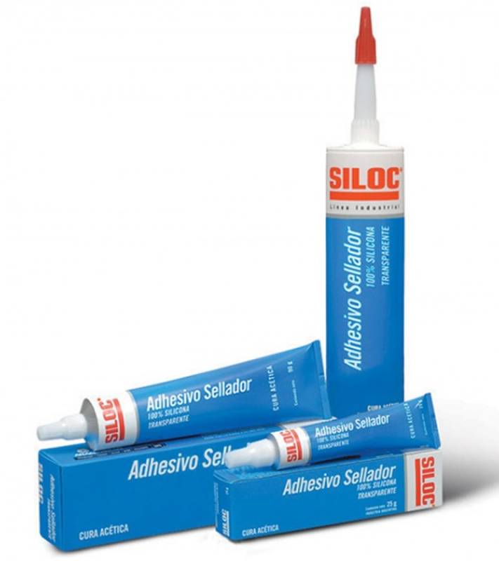 Siliconas Aceticas (100% Silicona)  Siloc