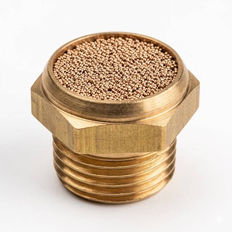 Silenciador De Bronce 1/4 Bspt