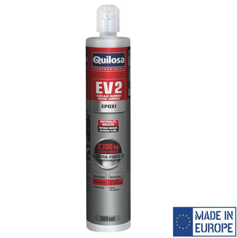 Broca Quimica P/Hormigon Carga Pesada Ev2 Epoxi 300Ml -- Quilosa