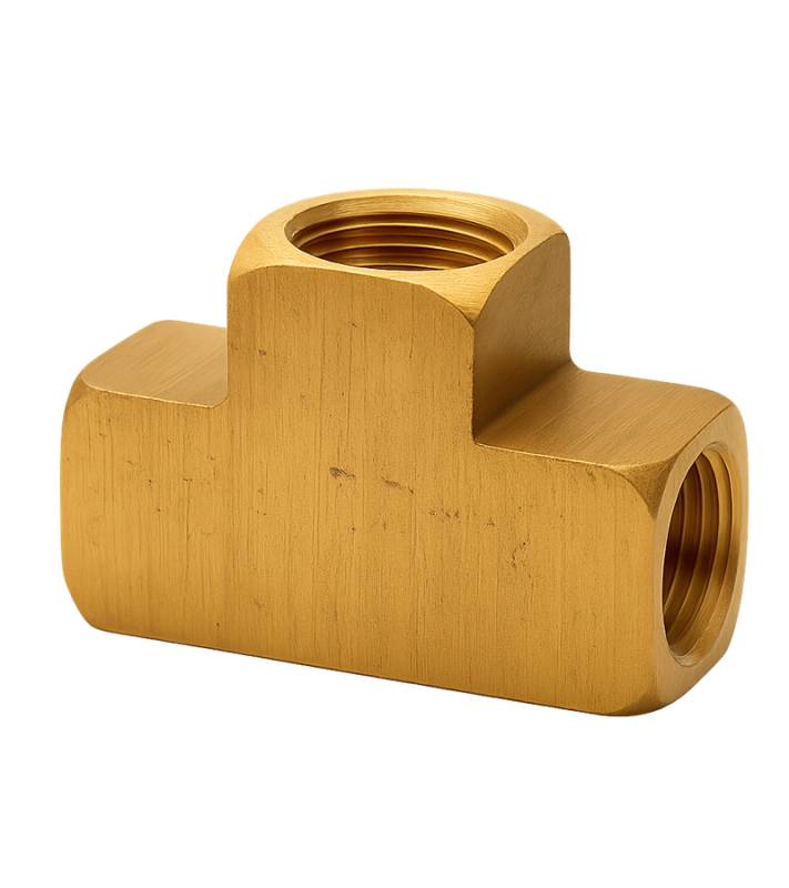 Tee 3 Lados De Bronce 545 Bspt