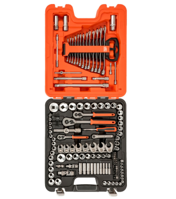Juego De Bocallaves Y Llaves Enc. 1/4-3/8-1/2 Mm Y Pul  Bahco -- S138