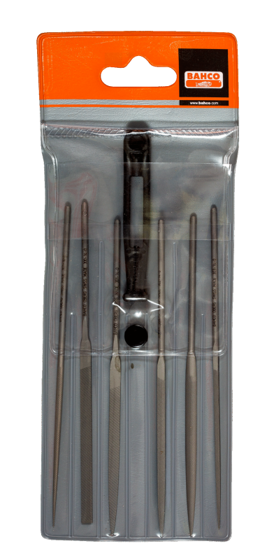 Juego De Limas Aguja  Bahco -- 2-470-14-0-0