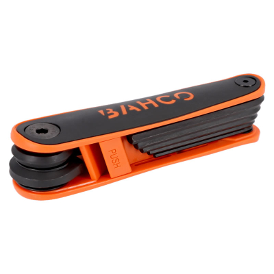 Juego De Llaves Allen Plegable 2.5 A 10 Mm Bahco -- Be-9777B