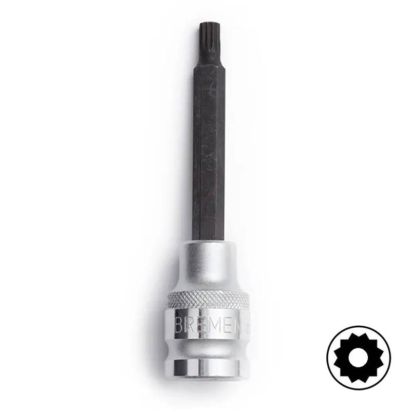 Bocallaves Multi Estria Tamper Encastre 1/2 Bremen