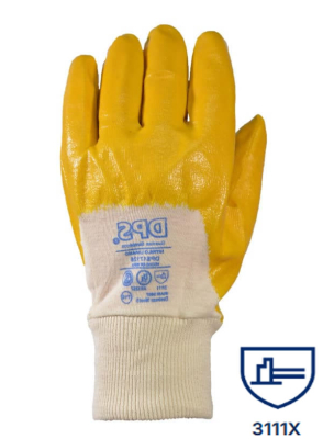 Guantes Nitrilo Amarillo Liviano Ventilado T-10 Dps