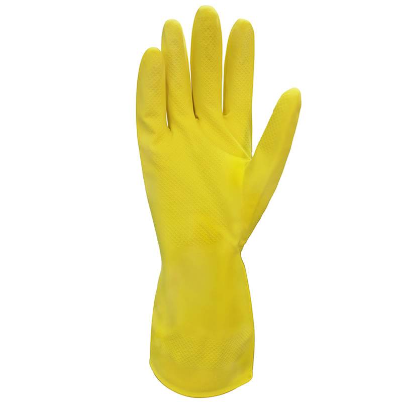 Guantes Latex P/Uso Doméstico Flocado Dps