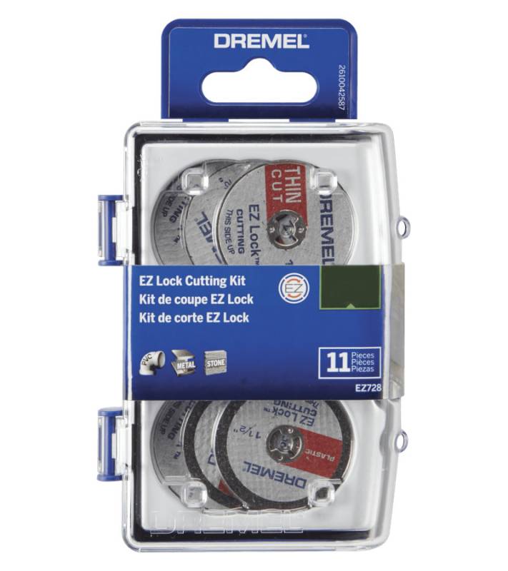 Kit Discos Minitorno Ez Lock 11 Piezas  Dremel