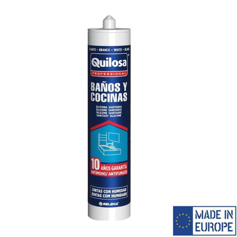 Cartucho Silicona 280Ml Acetica Baño Y Cocina Quilosa