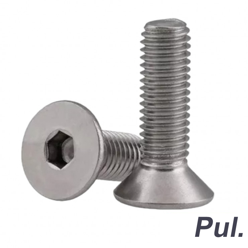 Tornillos Allen C/Fresada En Pulgadas Inox.304
