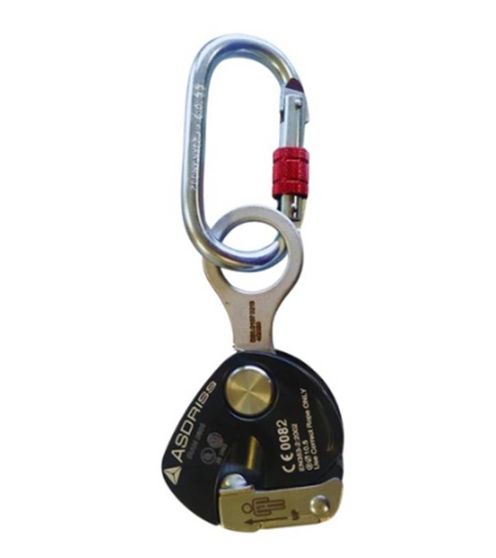 Salvacaida Inox P/Cuerda Trenzada 10,5Mm C/Carabinero Deltaplus