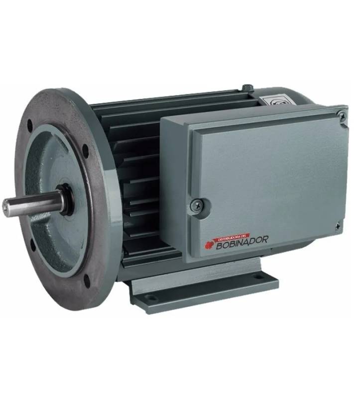 Motor 1.5 Hp 3000 Rpm Monof Blind.a90Smc2B  Czerweny