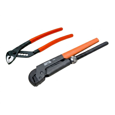 Kit Llave P/Caño 141 + Pico De Loro 240Mm Multifix Pavonada  Bahco -- 140/224-B