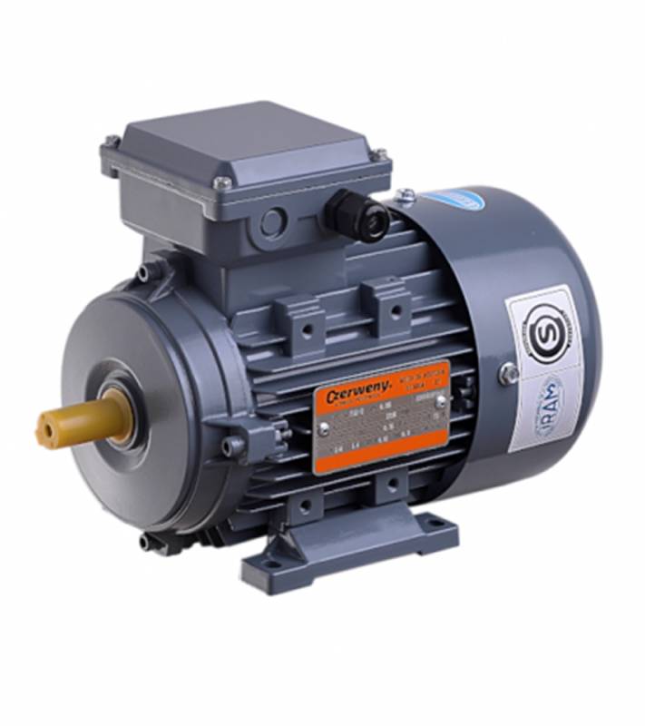 Motor 1.5 Hp 1500 Rpm Trif Blind 3Al90S-4 B3 Ie3  Czerweny