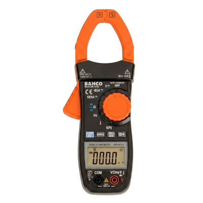 Pinza Amperometrica Digital True Rms 1000 A Ca/Cc  Bahco -- Bdacm1000