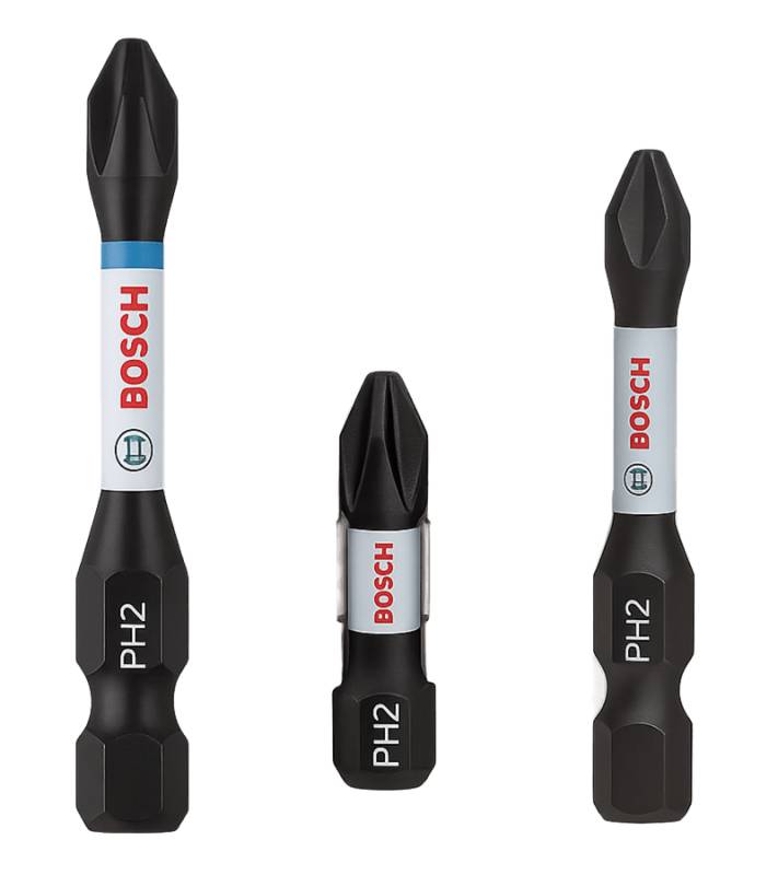 Puntas Ph2 Hex-1/4 Alto Impacto Bosch