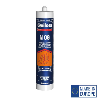 Cartucho Silicona 300Ml Neutra N-09 -- Quilosa