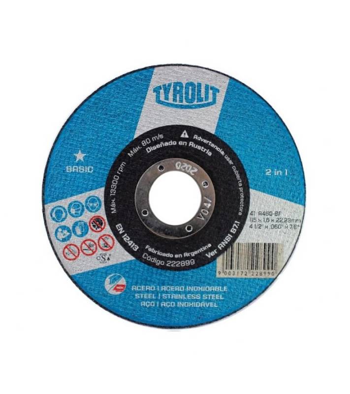 Discos De Corte 115Mm (Basic) Tyrolit