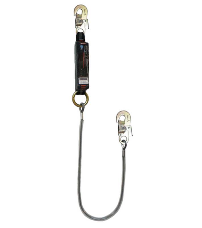 Cabo Anticaidas 1,5 M Simple 18Mm Cable De Acero Deltaplus